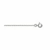 Chaîne Forçat 1.5mm 60cm Argent Rhodié -Swarovski Boutique 03414R thabora