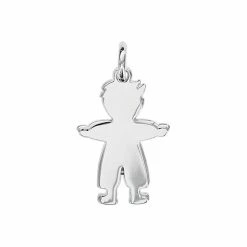 Pendentif Argent Petit Garcon