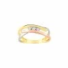 Bague Trilogie De Diamants En Or Blanc, Or Jaune Et Or Rose -Swarovski Boutique 09ZA731UB4