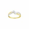 Bague En Or Jaune, Rhodium Et Oxyde De Zirconium -Swarovski Boutique 1.7065.Z3