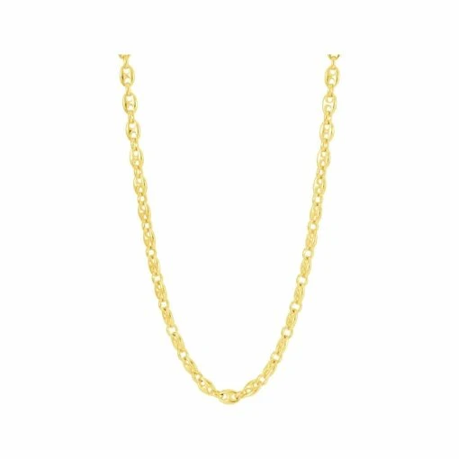 Chaîne Grain De Café En Plaqué Or, 50cm -Swarovski Boutique 101161C rbz