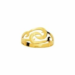 Bague Fantaisie En Or Jaune
