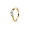 Bague Pandora Tiare Volute Royale En Métal Doré, Taille 54 -Swarovski Boutique 162232C01