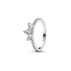 Bague Pandora Timeless Herbier Scintillant En Argent, Taille 56
