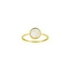 Bague En Or Jaune Et Nacre -Swarovski Boutique 197396 00 rbz