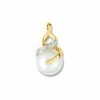 Pendentif En Or Jaune, Or Blanc, Perle Et Diamants De 0.004ct -Swarovski Boutique 1IA127BB4