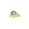 Bague En Or Jaune Et Perle De Tahiti -Swarovski Boutique 1 1139 Q3 rbz
