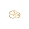 Bague La Garçonne évidence En Plaqué Or Et Diamant, Taille 54 -Swarovski Boutique 26100021