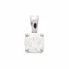 Pendentif En Or Blanc Et Oxyde De Zirconium -Swarovski Boutique 393048.Z1