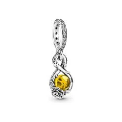 Pendentif Pandora Disney Belle En Argent