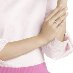 Bague Swarovski Stone En Métal Rhodié Et Cristaux Swarovski, Taille 60 -Swarovski Boutique 5412033 2