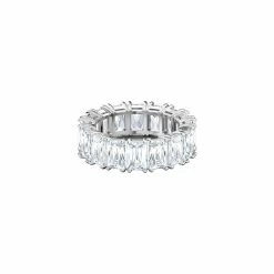 Bague Swarovski Vittore Wide En Cristaux Swarovski - Taille 58
