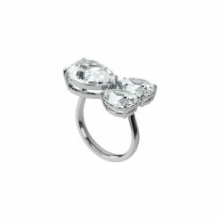 Bague Swarovski Collection I Cocktail Millenia En Cristaux Swarovski, Taille 58