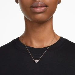 Pendentif Swarovski Constella En Métal Doré Rose Et Cristaux Swarovski -Swarovski Boutique 5636272 3 sw