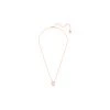 Pendentif Swarovski Bella V En Métal Doré Rose Et Cristaux Swarovski