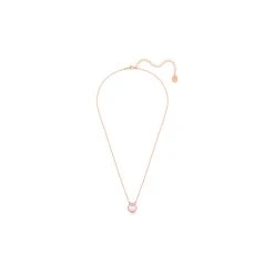 Pendentif Swarovski Bella V En Métal Doré Rose Et Cristaux Swarovski