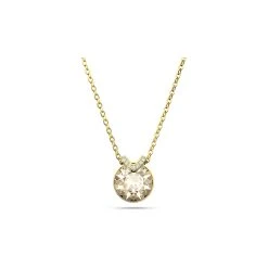 Pendentif Swarovski Bella V En Métal Doré Et Cristaux Swarovski