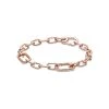 Bracelet Pandora En Métal Doré Rose, 20cm -Swarovski Boutique 589662C00 RGB