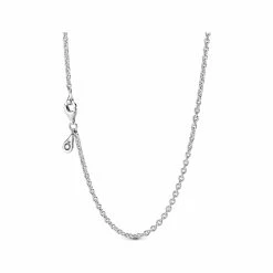 Chaîne Forçat Pandora Icons à Maille Forçat En Argent, 45cm