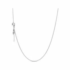 Chaîne Forçat Pandora Icons Maille Forçat Classique En Argent, 45cm