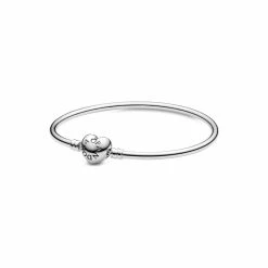 Bracelet Pandora Icons Fermoir Cœur Moments En Argent, 15 Cm