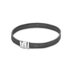 Bracelet Pandora Reflexions Maille Tissée En Argent, 16 Cm