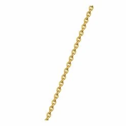 Chaîne Forçat Les Georgettes Les Essentielles Dorée, 43/45cm