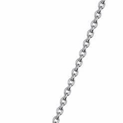 Chaîne Forçat Les Georgettes Les Essentielles Argentée, 43/45cm