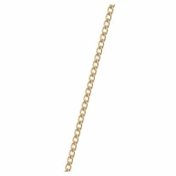 Chaîne Les Georgettes Les Essentielles Gourmette Dorée, 43/45cm