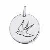 Pendentif Saunier Hirondelle En Argent -Swarovski Boutique 70339021108