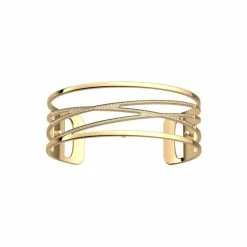 Bracelet Manchette Les Georgettes Les Essentielles + Liens Doré, 25mm