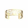 Bracelet Manchette Les Georgettes Les Essentielles + Lotus, Finition Dorée, 25mm -Swarovski Boutique 70371120100000