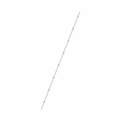 Collier Chaîne Les Georgettes Bille, Finition Argentée, 45cm