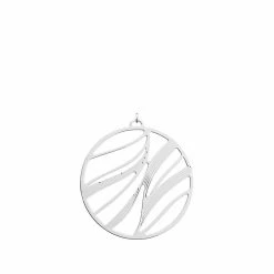 Pendentif Les Georgettes Les Essentielles Vibrations Finition Argentée