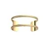 Bracelet Manchette Les Georgettes Les Audacieuses Pure Tresse Finition Dorée, 25mm -Swarovski Boutique 70391210100000