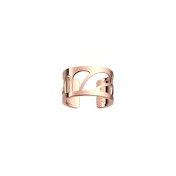 Bague Les Georgettes Les Essentielles Chantilly Finition Dorée Rose, Taille 52
