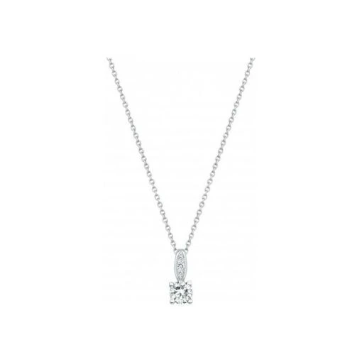 Collier En Argent Et Oxyde De Zirconium -Swarovski Boutique 70700021