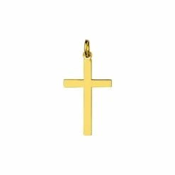 Pendentif Croix En Or Jaune