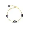 Bracelet Spark Dainty Drop En Argent Plaqué Or Jaune Et Cristaux -Swarovski Boutique BCCG32303SN