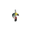 Pendentif Una Storia Toucan En Argent Laqué -Swarovski Boutique BQ12116