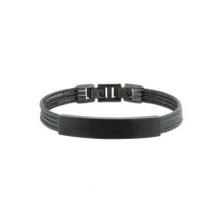 Bracelet Cargo Rigide En Acier