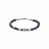 Bracelet FOSSIL Vintage Casual En Acier Et Sodalite -Swarovski Boutique JF03443040