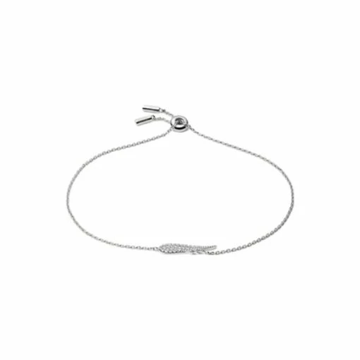 Bracelet FOSSIL Sterling Silver En Argent Et Oxydes De Zirconium -Swarovski Boutique JFS00534040