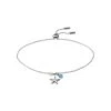 Bracelet Fossil Sea Stars En Argent, Calcédoine Et Perle D'eau Douce -Swarovski Boutique JFS00572040