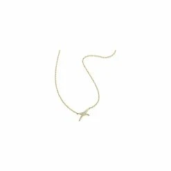 Pendentif Mauboussin French Valentine En Or Jaune Et Diamants 0.3ct