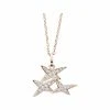 Pendentif Mauboussin A Jamais Mon Etoile En Or Rose Et Diamants -Swarovski Boutique PE0784PGDI