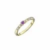 Bague Mauboussin Capsule D'émotions En Or Jaune, Saphir Violet Et Diamants -Swarovski Boutique RI0984YGVSI