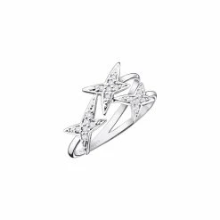 Bague Mauboussin A Jamais Mon Etoile N°2 En Or Blanc Et Diamants