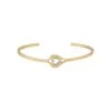 Bracelet Skagen Kariana Heart Ripples En Acier Et Oxyde De Zirconium -Swarovski Boutique SKJ1678998