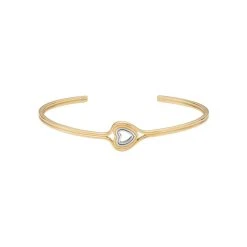 Bracelet Skagen Kariana Heart Ripples En Acier Et Oxyde De Zirconium